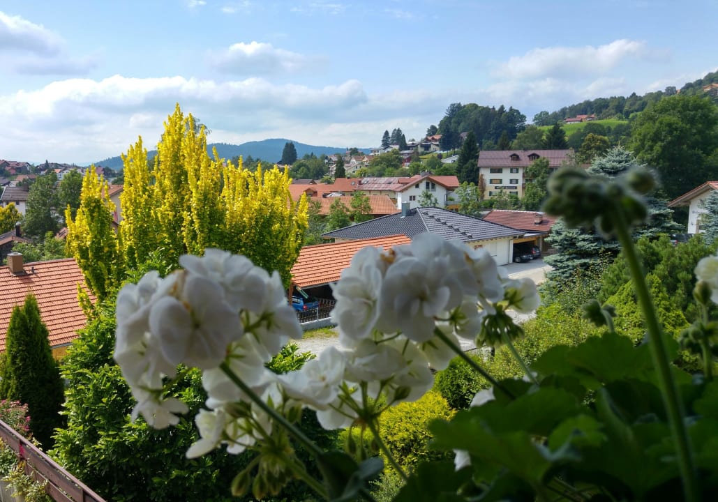 Blick von unserem Balkon Landhaus Meine Auszeit
