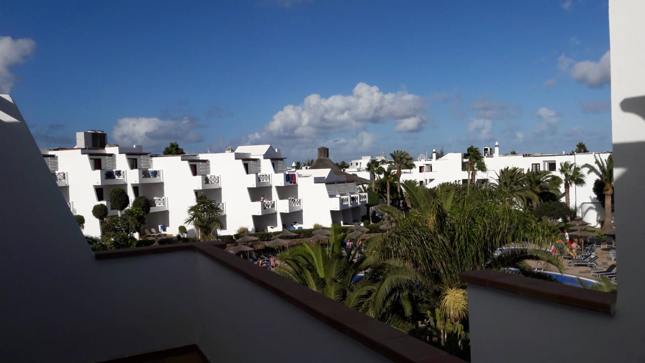 Ansicht wenn wir aus dem Zimmer kamen allsun App.-Hotel Albatros