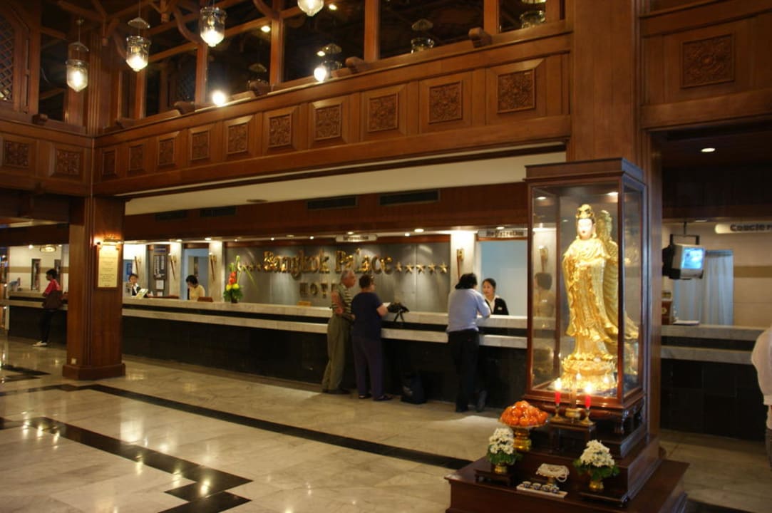 Recepcja Hotel Bangkok Palace