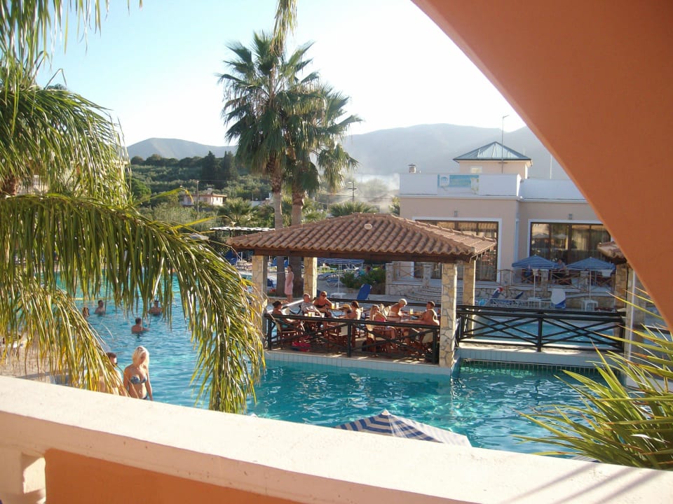 Blick vom Balkon Hotel Zante Village