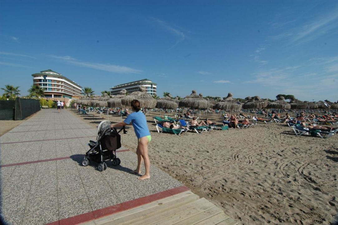 Blick vom Strand Voyage Belek Golf & Spa