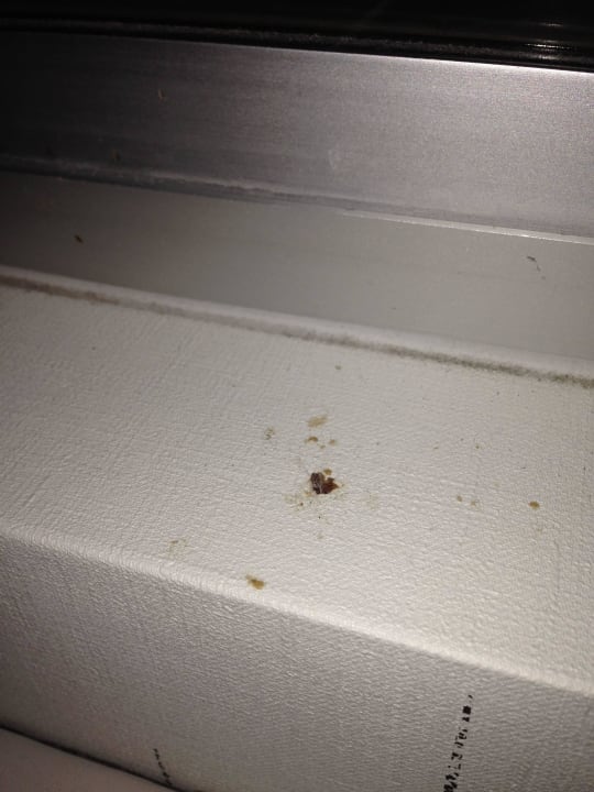 Fensterrahmen schmutzig Sahara Las Vegas