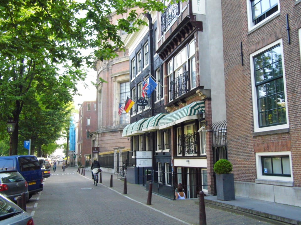 Eingang der Residenz am Singel Hapimag Resort Amsterdam