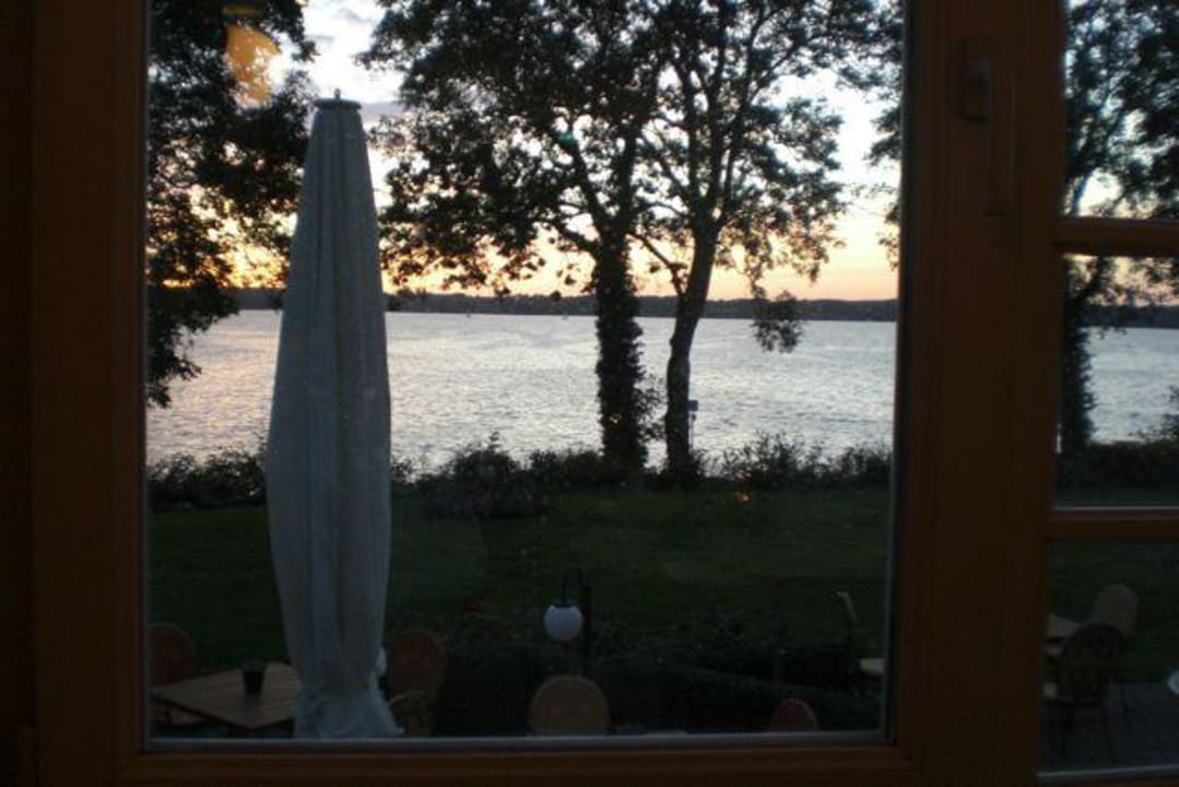 Ausblick vom Restaurant auf die Ostsee Alter Meierhof Glücksburg