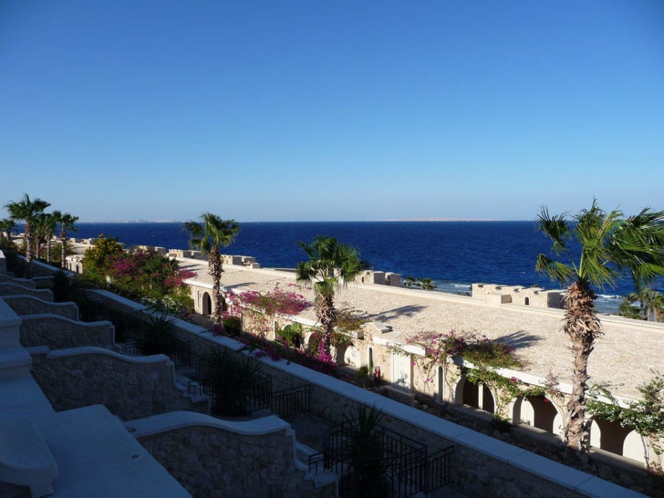 Blick von der Terrasse Pickalbatros Citadel Resort