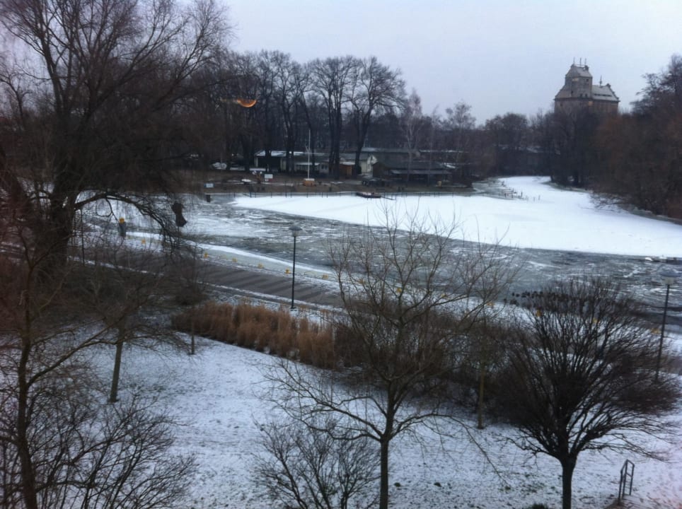 Blick auf die Havel aus dem Zimmer Hotel An Der Havel