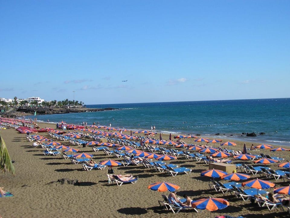 Strand Playa Grande vor unserer Anlage Bungalows & Appartements Playamar