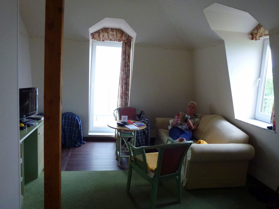 Das Ersatzzimmer -Dachzimmer Seehotel Schloss Klink