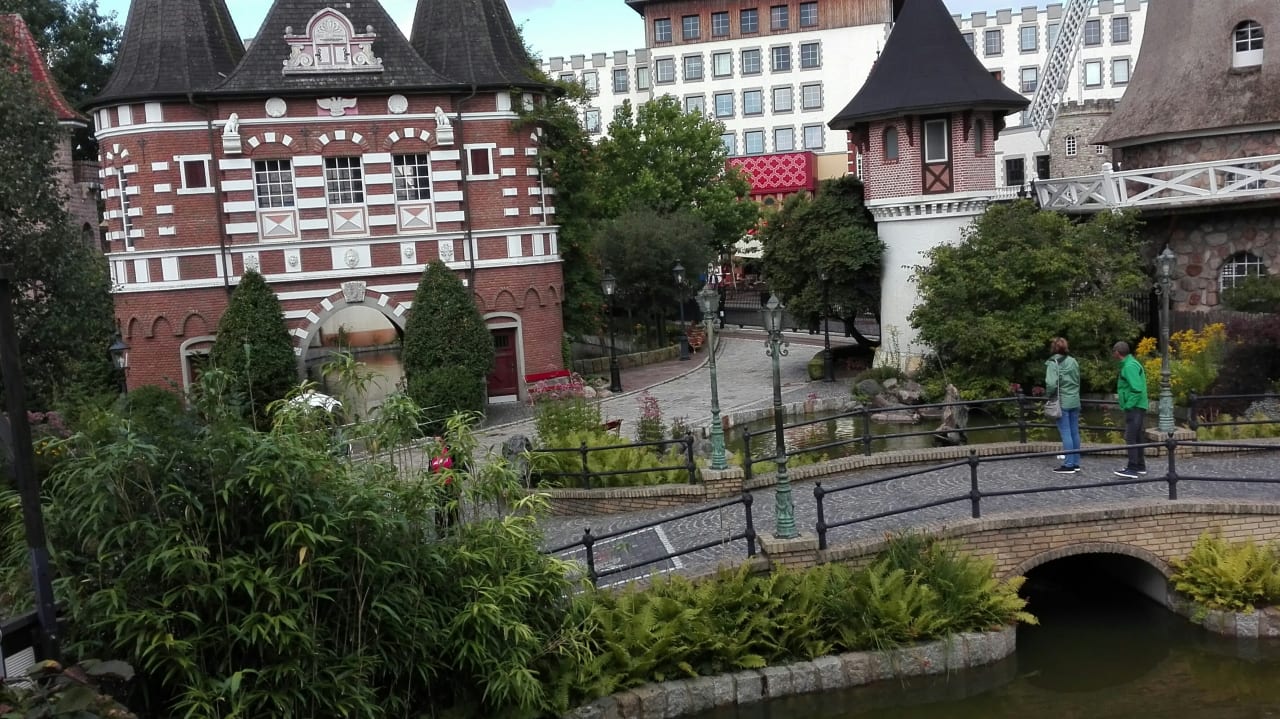 Ausblick Heide Park Abenteuerhotel