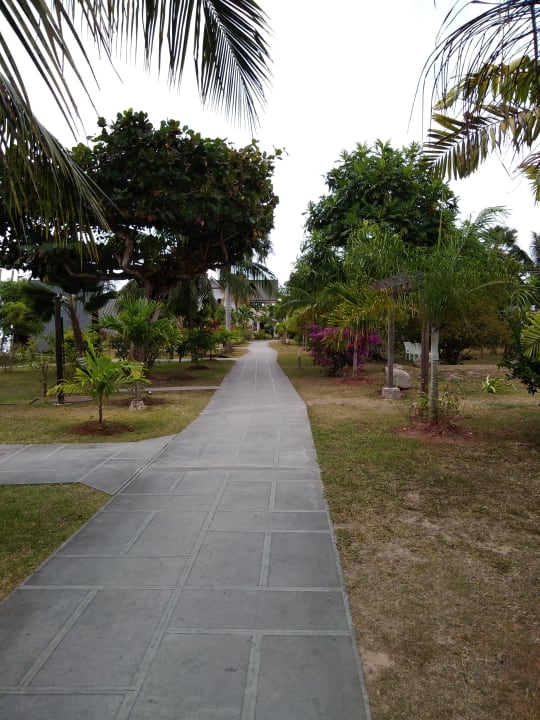 Gartenanlage La Digue Island Lodge