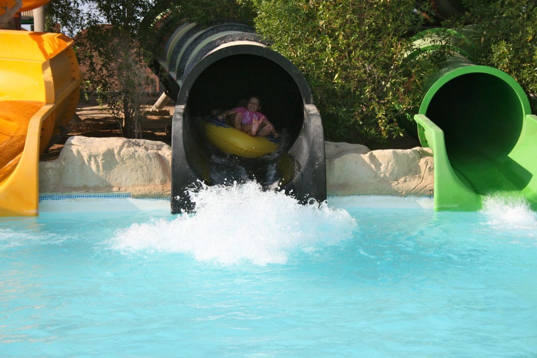 Finish from the large toboggans Akassia Swiss Resort