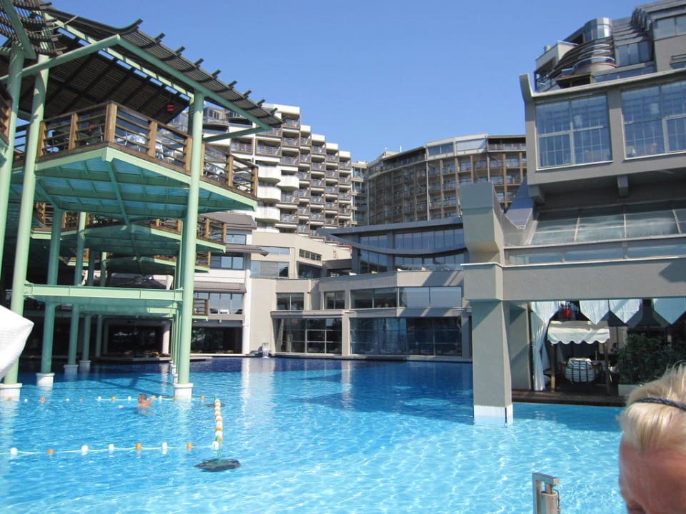 Hotel and one of the pools Limak Lara Deluxe Hotel & Resort