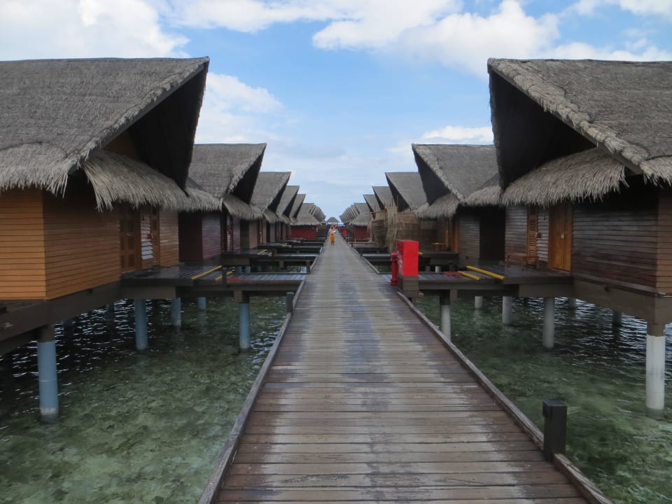 Im Bereich der Ocean Villas Adaaran Select Hudhuran Fushi - Premium All Inclusive