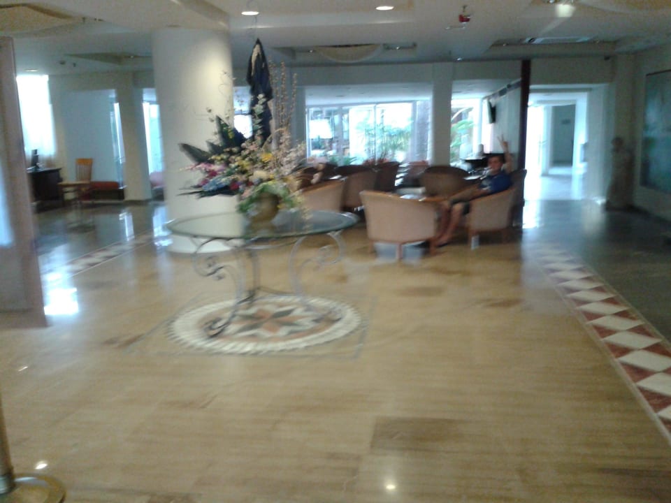 Eingangsbereich Hotel Minos