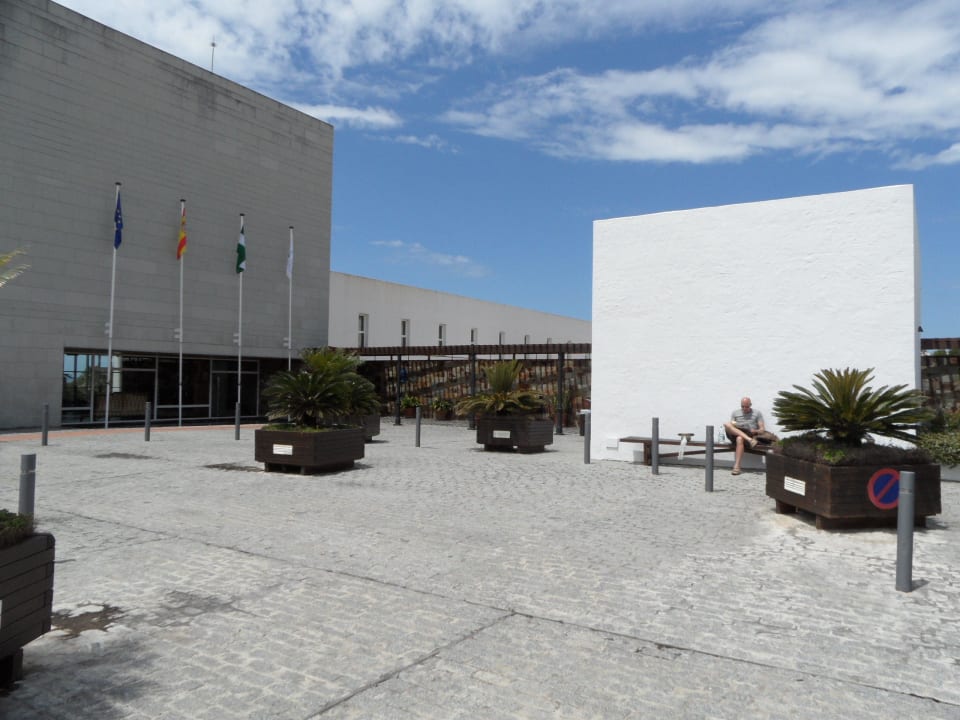 Hoteleingang Fuerte Conil-Resort