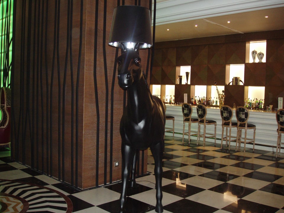 Blick zur Lobbybar Hotel Delphin Imperial