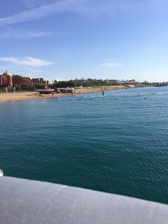 Vom Steg aus Hotel Delphin Imperial