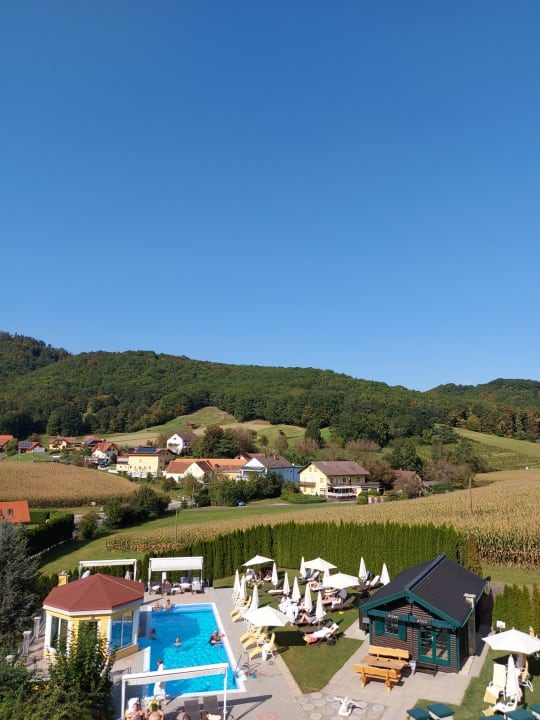 Ausblick Schlössl Hotel Kindl