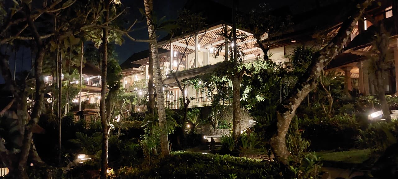 Außenansicht Hotel Tjampuhan