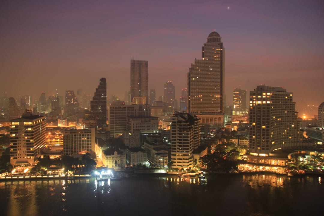 Bangkok Morgenstimmung Hotel The Peninsula Bangkok
