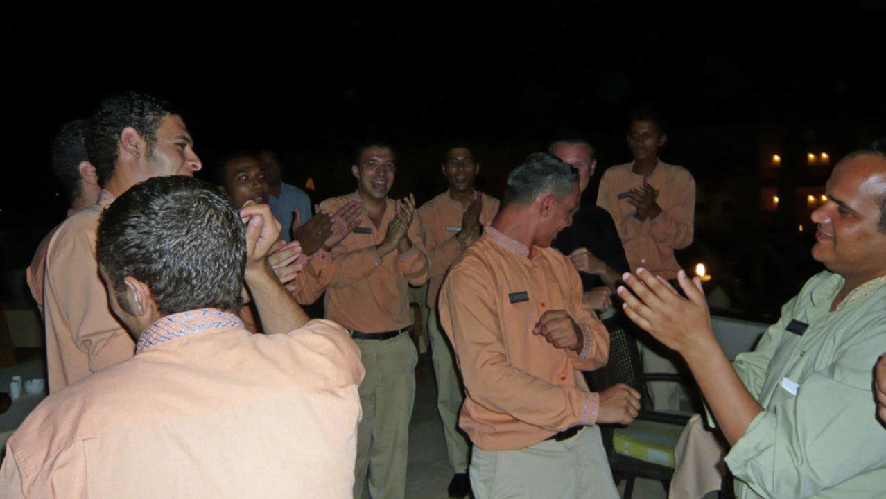 So wurden wir verabschiedet Hilton Marsa Alam Nubian Resort