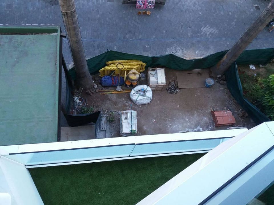 Blick vom Balkon am Abreisetag Hotel ValleMar