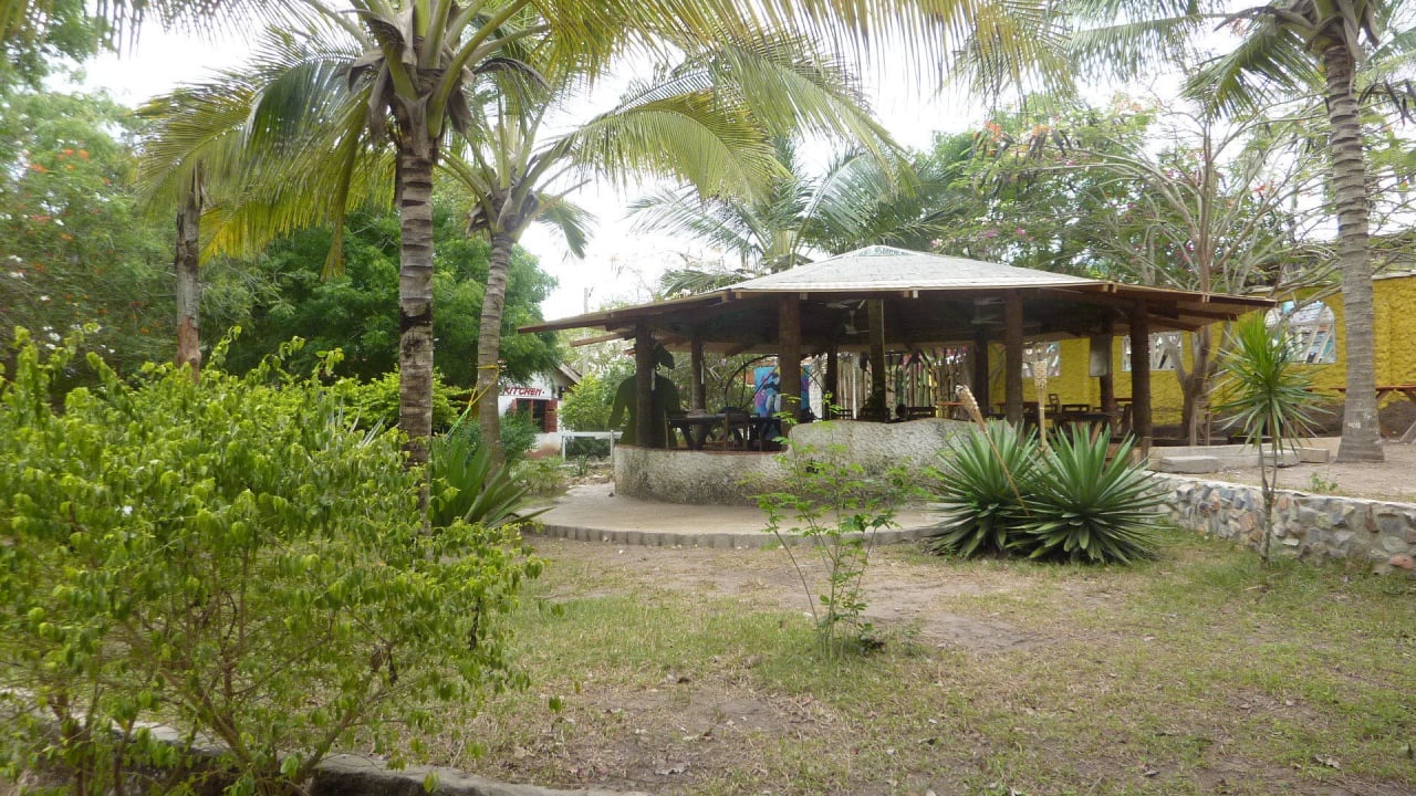 Tolles italienisches Restaurant Guesthouse Kokrobite Garden