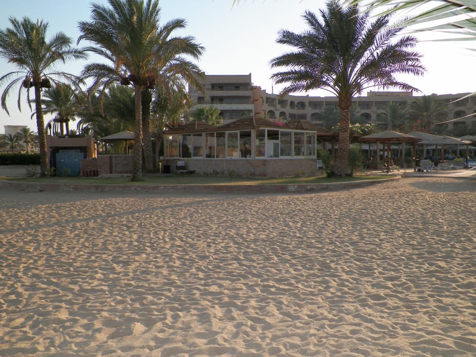 Poolrestaurant im Hintergrund Continental Hotel Hurghada