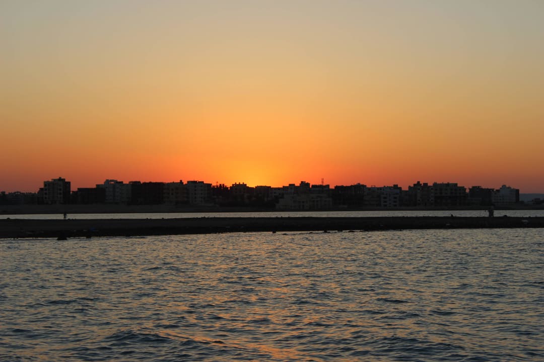 Sonnenuntergang Palm Beach Resort