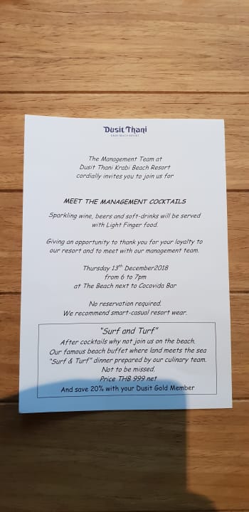 Zimmer Dusit Thani Krabi Beach Resort