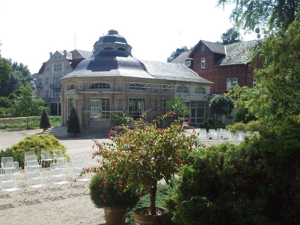 Außenansicht vom Hotel Badehof in Bad Salzschlirf Hotel Badehof