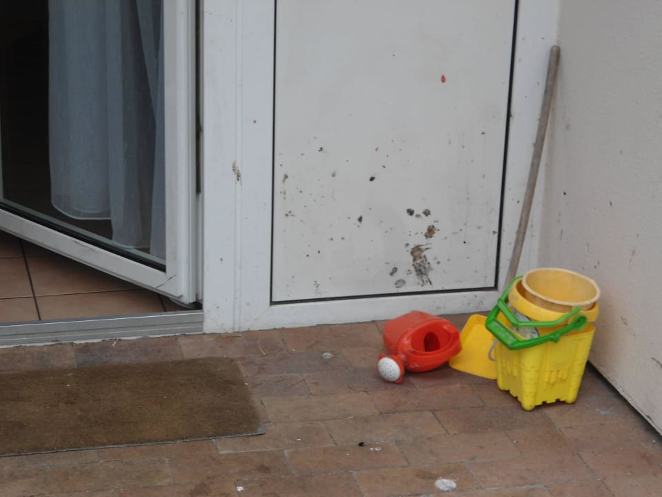 Eingang von der Terrasse zur Küche Ferienwohnungen Ferienpark Weissenhäuser Strand