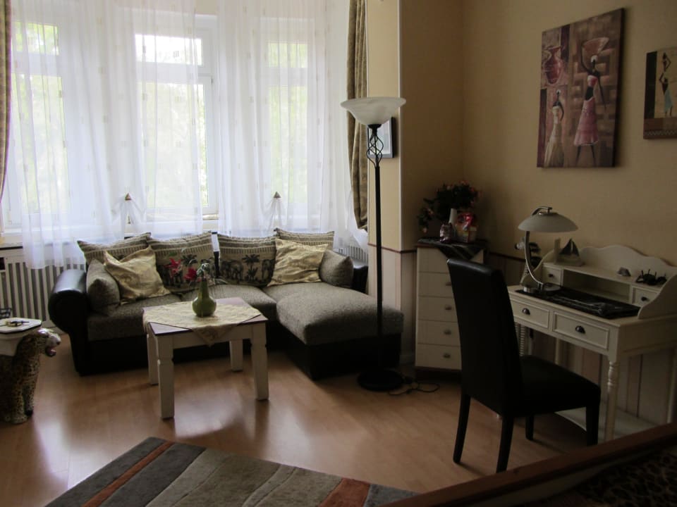 Gemütliche Sitzecke Hotel Villa Konstanz