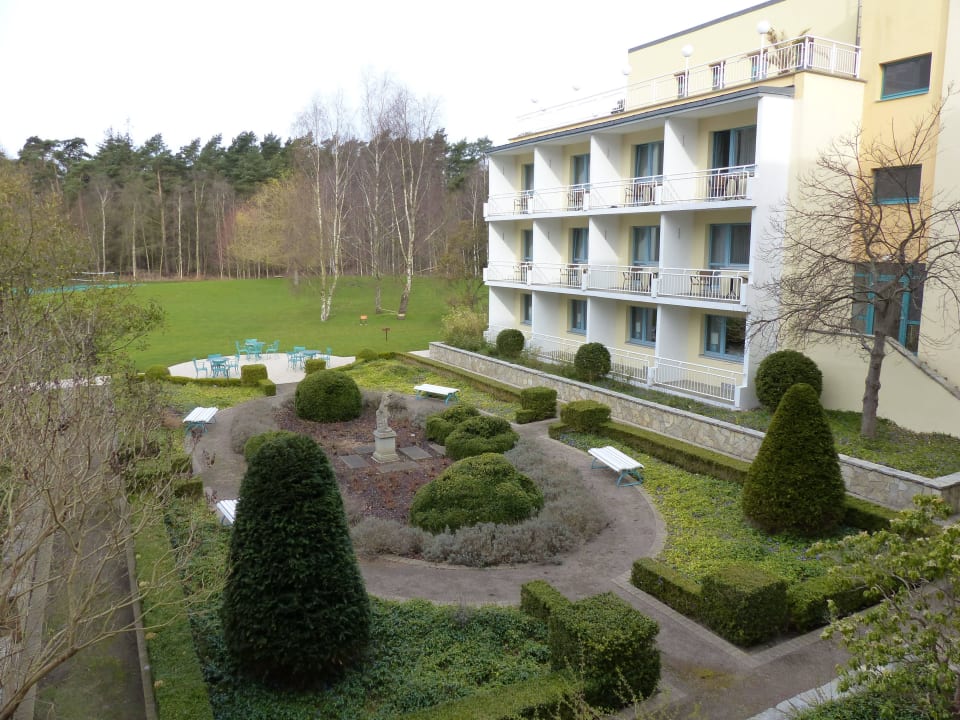 Zimmerausblick Hotel Bernstein Prerow