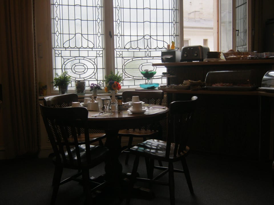 Frühstücksraum Hotel Pension Rheingold