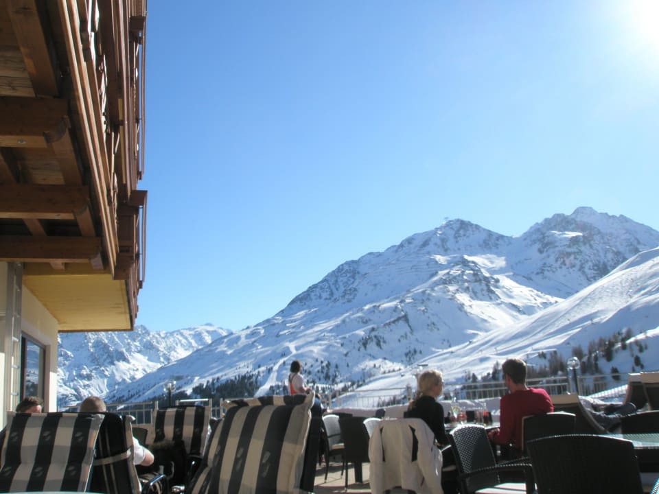 Zon terras Hotel Schöne Aussicht - adults only