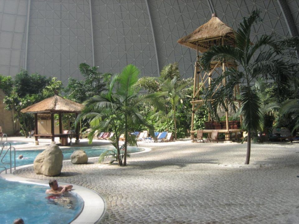 Teil der Lagune Tropical Islands Resort