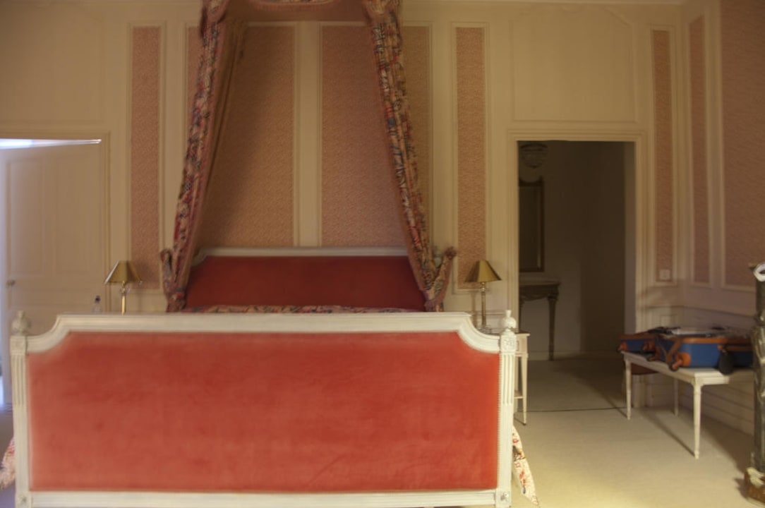 Letto a baldacchino Hotel Chateau De Rochecotte