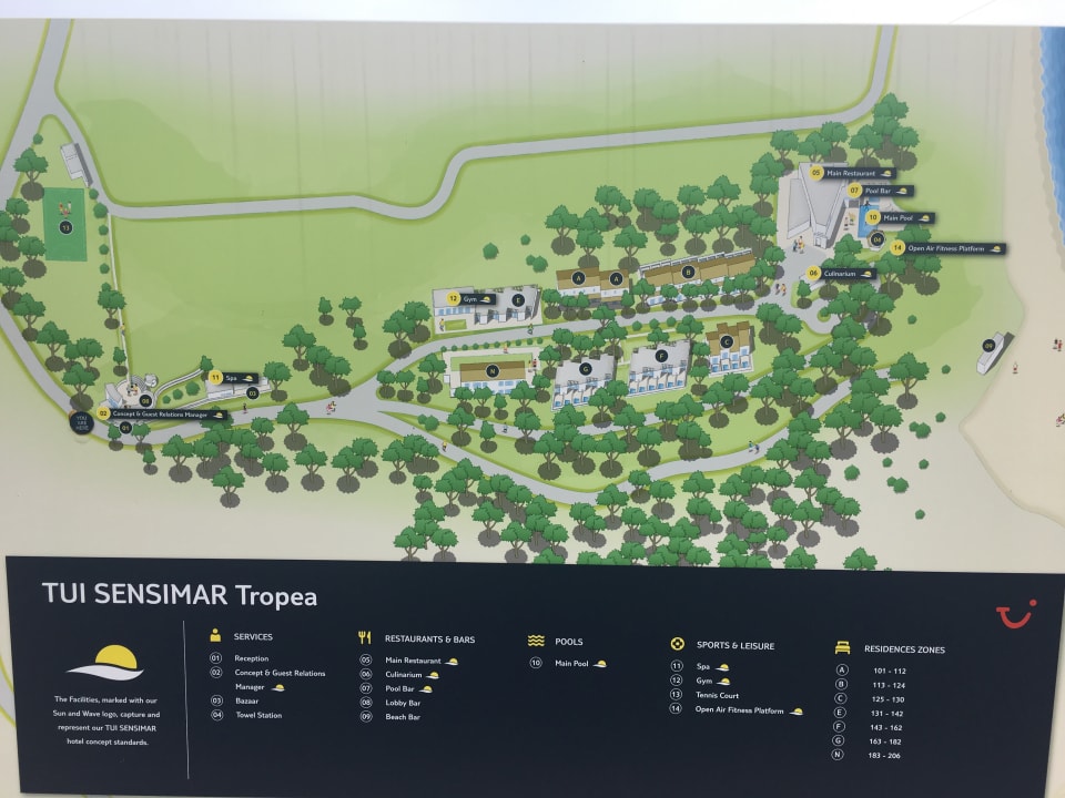 Gartenanlage TUI BLUE Tropea