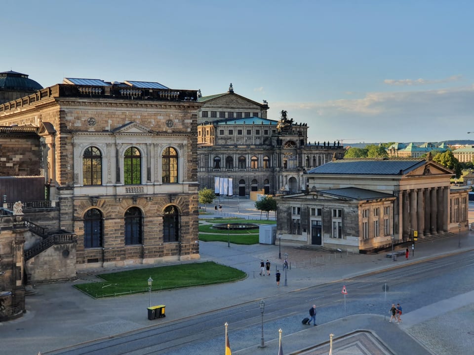 Ausblick Hotel Taschenbergpalais Kempinski Dresden