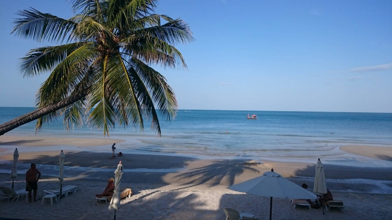 Ausblick von der Veranda Samui Paradise Chaweng Beach Resort & Spa