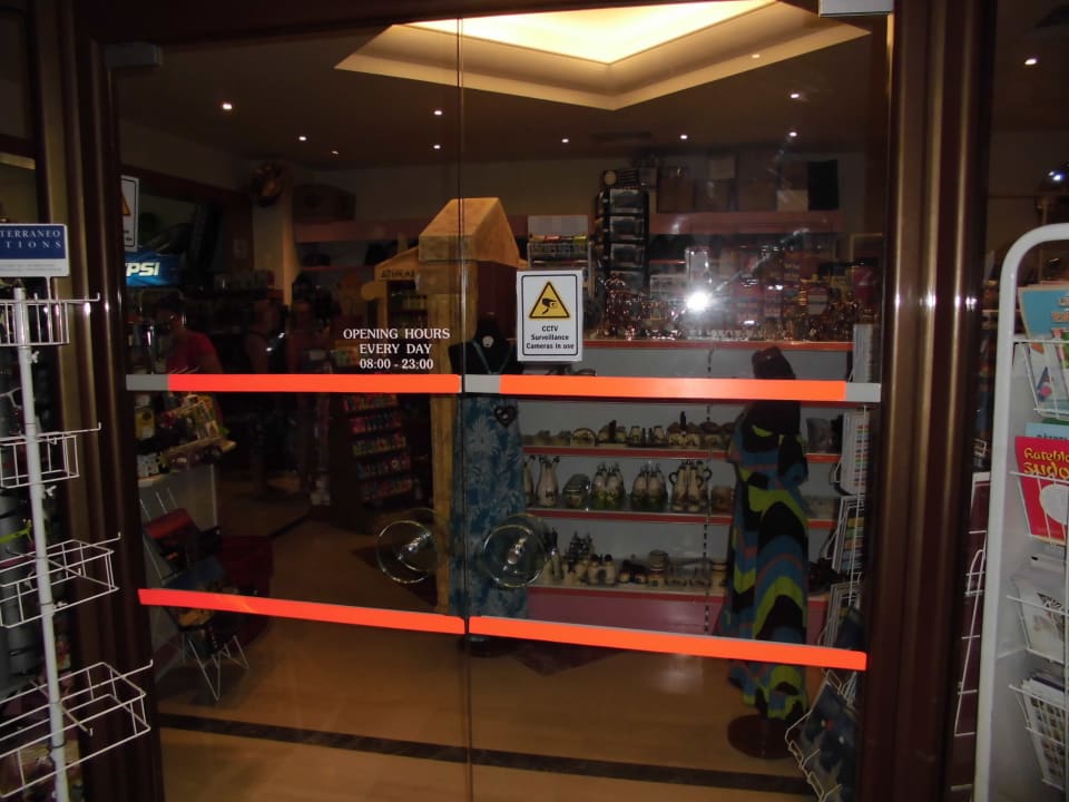 Geschäft in der Lobby Hotel Kalithea Horizon Royal