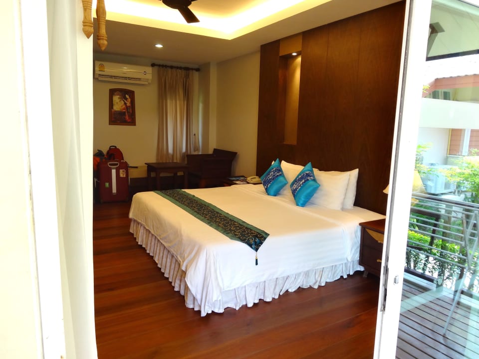 Blick von der Terrasse ins Zimmer Koh Chang Paradise Resort & Spa