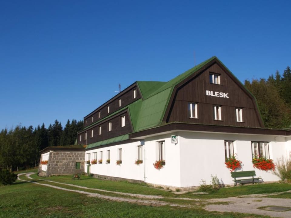 Penzion Blesk v létě Pension Blesk