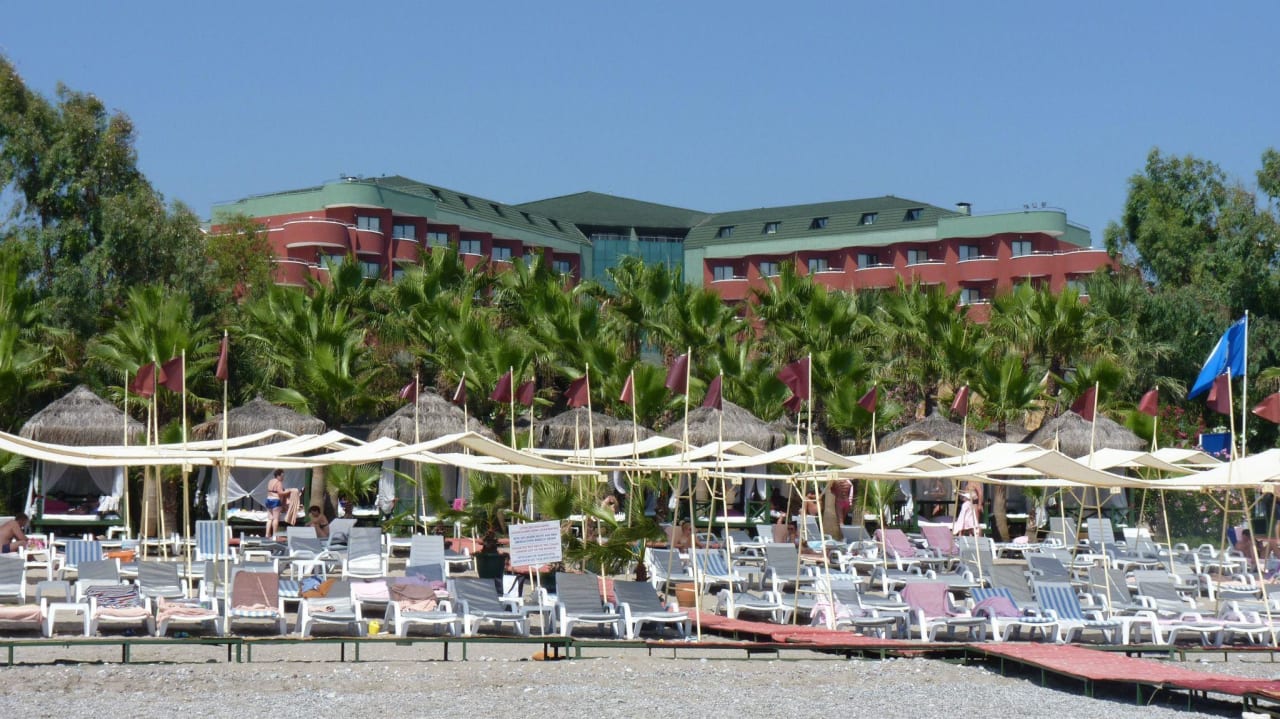 Panorama vom Strand Delphin Deluxe Resort