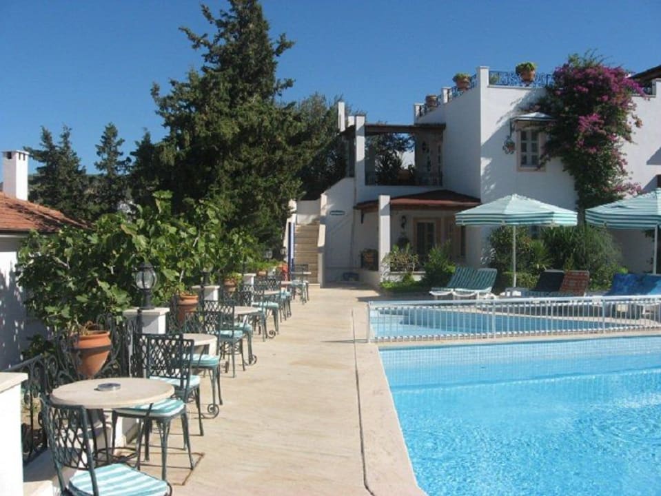 Ausblick vom 1.Pool auf Anlage Comca Manzara