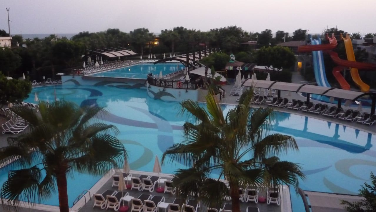 Ausblick vom italienischem À la carte Restaurant Aydinbey Kings Palace & Spa