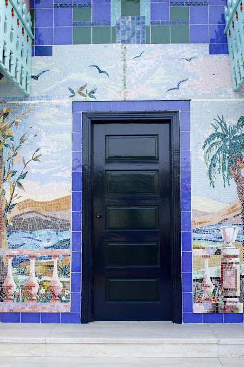 Bungalowtüre Ghazala Beach