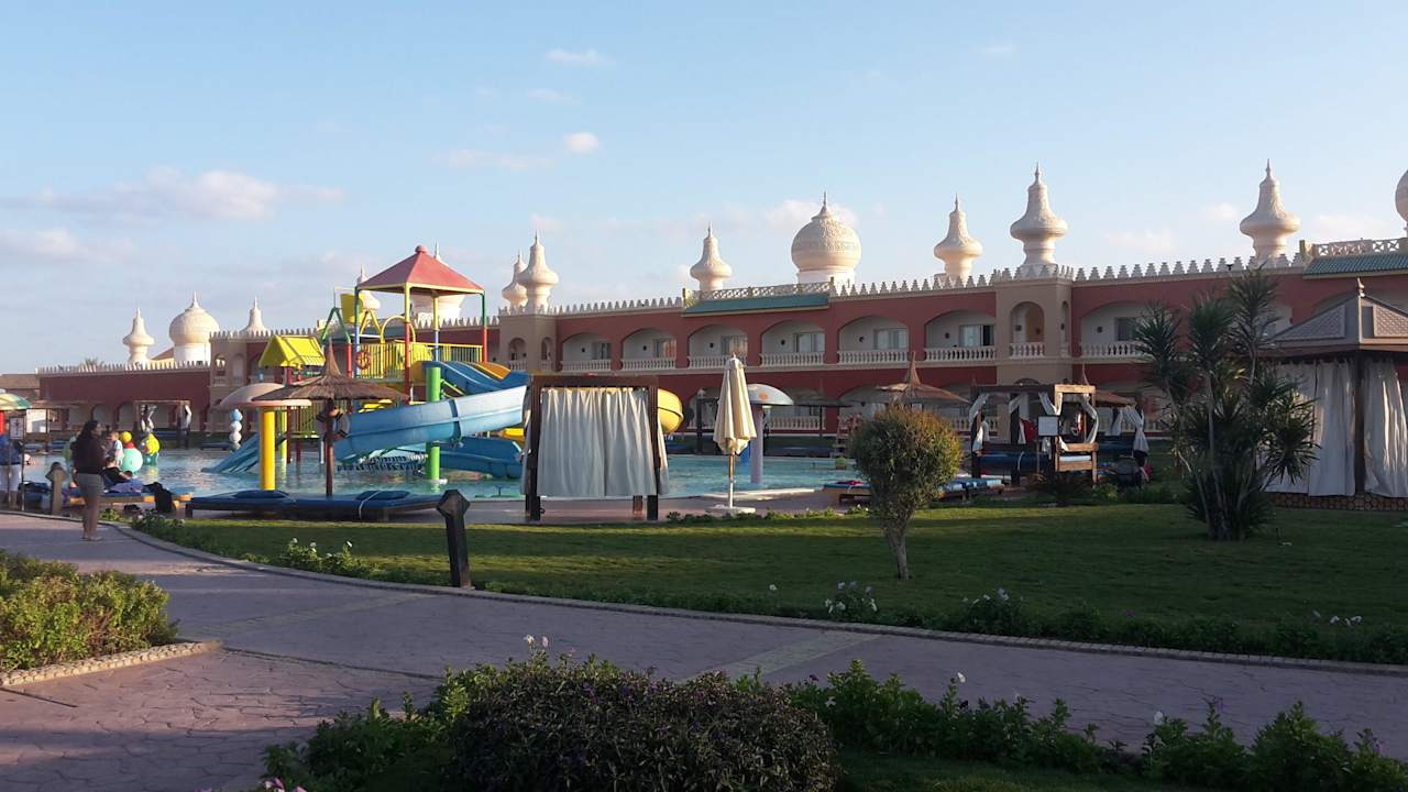 800 er Bereich - Kinderpool Pickalbatros Alf Leila Wa Leila Resort - Neverland Hurghada