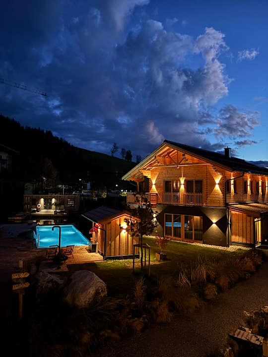 Außenansicht Bergchalets Gut Wenghof